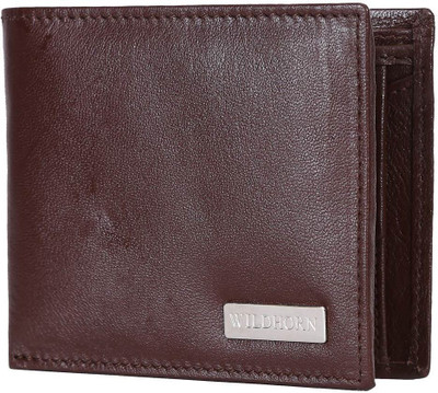 

WildHorn Men Casual, Formal Brown Genuine Leather Wallet(6 Card Slots)