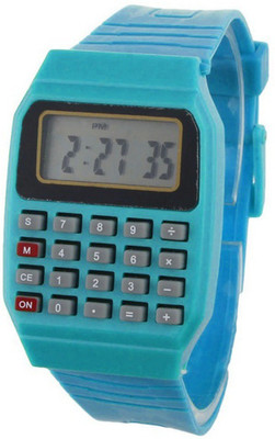

Paapi Boss Unisex Blue Calculator Watch - For Women
