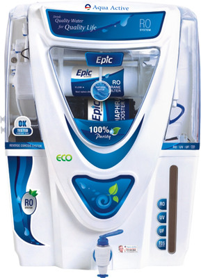 Aqua Active EpicECO15 16 L RO + UV + UF + TDS Water Purifier(White) at flipkart