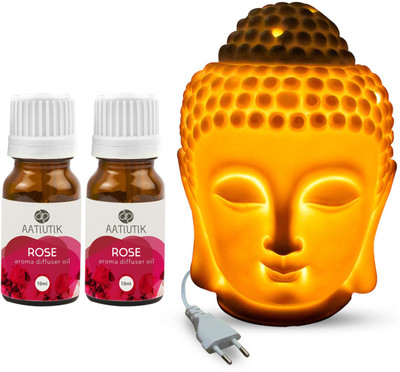 Aatiutik Rose Diffuser Set AT-eBUDDHA_2RS(3 x 6.67 ml)