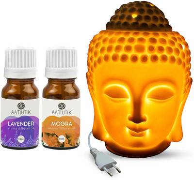 Aatiutik Mogra, Lavender Diffuser Set AT-eBUDDHA_LV-MOG(3 x 6.67 ml)
