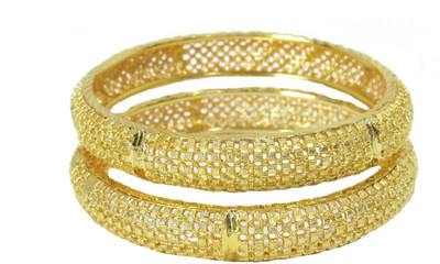 SHREE MAULI CREATION Alloy Cubic Zirconia Bangle Set