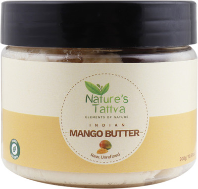 

Nature's Tattva Raw Mango Butter Unprocessed and Unrefined, Off White, 300g(300 g)