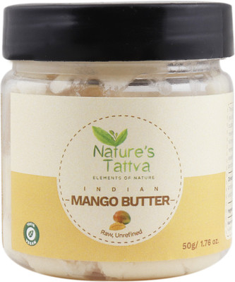 

Nature's Tattva Unprocessed and Unrefined Raw Mango Butter, 50g(50 g)