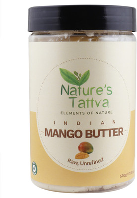 

Nature's Tattva Unprocessed and Unrefined Raw Mango Butter, 500g(500 g)