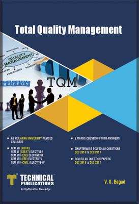 Total Quality Management for Anna University of Technology 2nd  Edition(English, Paperback, V. S. Bagad)