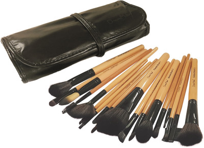 

Dream Maker 18 Piece Makeup Brush Set Model DM-120 (Bamboo)(Pack of 18)
