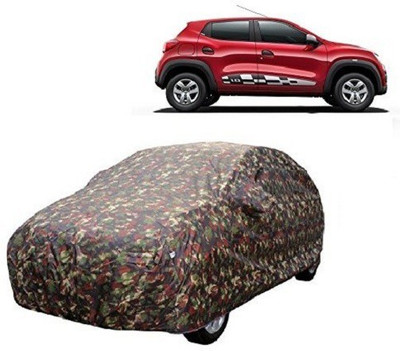 HOLME'S Car Cover For Renault Kwid (With Mirror Pockets)(Multicolor)