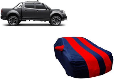 ANLOPE Car Cover For Tata Xenon XT (With Mirror Pockets)(Blue, Red)