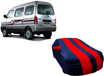 ANLOPE Car Cover For Maruti Suzuki Versa (With Mirror Pockets)(Blue, Red)