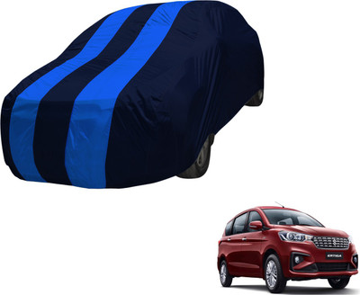 MOCKHE Car Cover For Maruti Suzuki Ertiga (Without Mirror Pockets)(Blue, Blue, For 2018 Models)