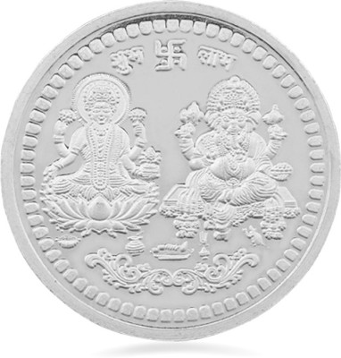 PC Jeweller 999 Purity 500 g Laxmi Ganesh Silver Coin S 999 500 g Silver Coin