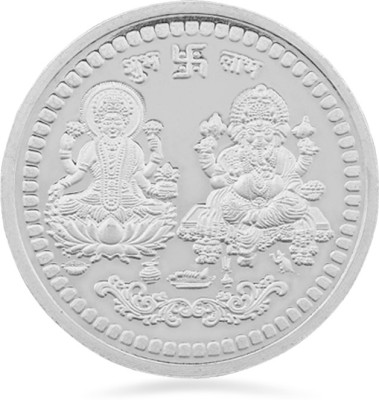 PC Jeweller 999 Purity 100 g Laxmi Ganesh S 999 100 g Silver Coin