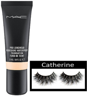 

catherine Eyelashes, Pro Longwear Nourishing Waterproof Foundation(Set of 2)
