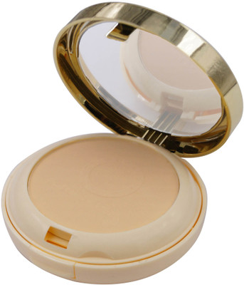 

One Personal Care 3-Level (02 Matte + Shimmer) Super Fresh Brightness powder Compact(Latte, Sepia)