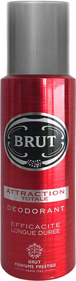 

Brut DEODORANT ATTRACTION TOTALE 200 ML Body Spray - For Men(200 ml)