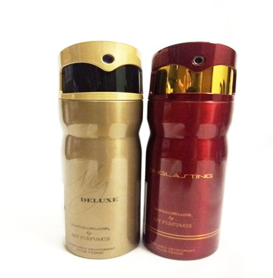 

PARFUMDELUXE MY DELUXE AND LONG LASTING Deodorant Spray - For Women(400 ml, Pack of 2)