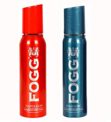 

Fogg Napolean And Majestic Combo Pack Deodorant Spray - For Men & Women(240 ml, Pack of 2)