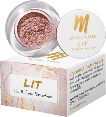 

MyGlamm LIT LIP & EYE SPARKLES - Regina 1.1 g(regina)