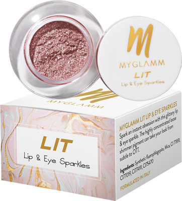 

MyGlamm LIT LIP & EYE SPARKLES - Kween 1.1 g(Kween)
