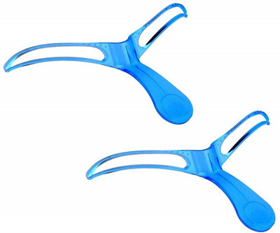 

Futurekart Woman Useful Easy To Use Eyebrow Stencil Makeup Kit Template Stencil Shaping Tool 2pcs (Blue) Eyebrow Stencil(2)