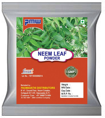 

PMW 100% Pure Herbal & Natural - Neem Leaves Powder - 300 Grams -skin cleanser(300 g)