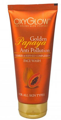 

Oxyglow GOLDEN PAPAYA ANTI POLLUTION FACE WASH (CLEARER & REFINED COMPLEXION) PACK OF 1 100 ML Face Wash(100 ml)