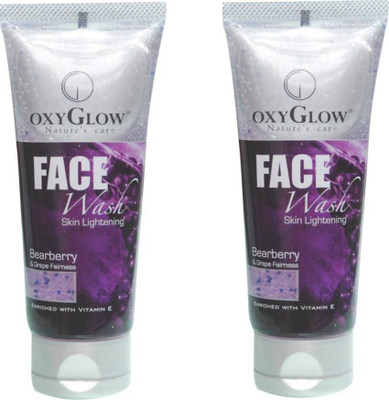 

Oxyglow BEARBERRY & GRAPE FAIRNESS FACE WASH PACK OF 2 200 ML Face Wash(200 ml)