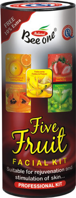 BEEONE Five Fruit Facial Kit 1100 g(Set of 5)