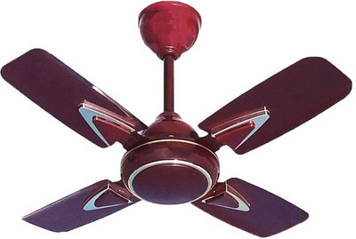 

Olectra Alfa Deco mini 600 mm Brown 4 Blade Ceiling Fan(Brown, Pack of 1)