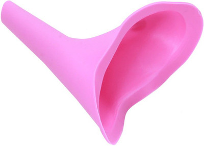 

Elite Women Urination Device Soft Silicone Funnel Reusable Female Urination Device(PINK, Pack of 1)