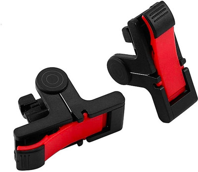 

CASADOMANI PUBG Sensitive Shoot/Aim L1 R1 Trigger Mobile Game Controller for Android & IOS Smartphones Gaming Accessory Kit(Red, Black, For Android, iOS)