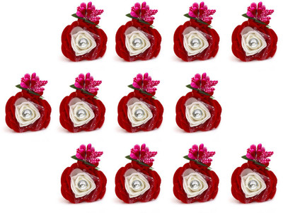 

Paradise Fancy Hair Pins For Women/Bridal Hair Accessories For Women And Girls/Juda Pins For Women Hair Pin(Red)