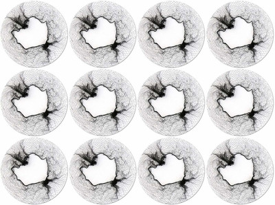 

Paradise Hair Accessories Juda Net For Women, Cover For For Hair Bun Set Of 12 pc Bun(Black)