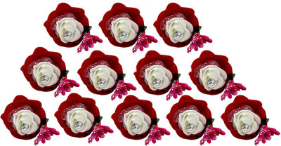 Paradise Hair Accessories For Women/Bridal Hair Accessories For Women And Girls/Big Juda Pins For Women Hair Pin(Red)