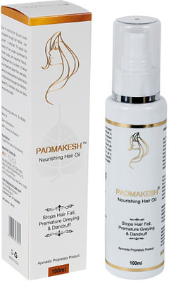 

Bio Resurge Life Padmakesh Nourishing Hair Oil to stop premature greying, remove dandruff, acne and faster growth Hair Oil(100 ml)
