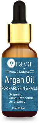 

Oraya Pure & Organic Argan Oil For Healthy Hair, Healthy Skin & for Nails. Hair Oil(30 ml)