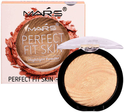 

Mars Highlighter Contour Glow Shimmer Shiny Bronzer Long Lasting Highlighter(Rose Rush)