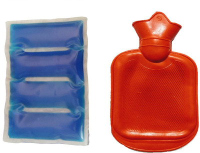 

H D Enterprise 2in1 Hot&Cold gel Pack & 500 ml Small Hot Water Bag Hot&Cold Pack(Blue, Red)