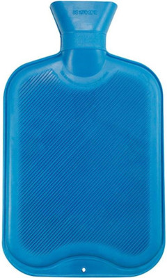 

Mezire Premium Quality Side Ribbed Rubber Hot Bottle/Bag (Multicolor) Non Electric Water Bag 1 L Hot Water Bag(Blue)