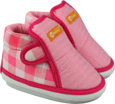 

im baby Boys & Girls Velcro Casual Boots(Pink