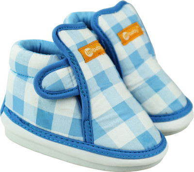 

im baby Boys & Girls Velcro Casual Boots(Blue