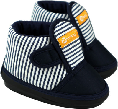 

Im Baby Boys & Girls Velcro Casual Boots(Blue