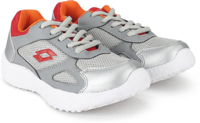 

Lotto Boys & Girls Lace Running Shoes(Grey, Grey/ orange/ white