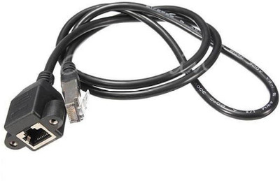 

TechGear 1.5mt Screw Panel Mount Rj45 Male To Female Ethernet Lan Adapter(100 Mbps)