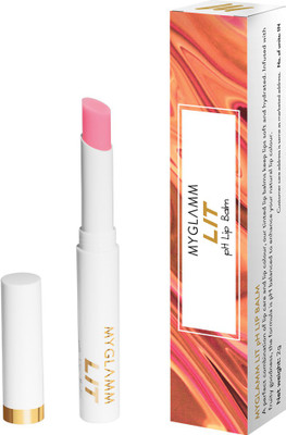 

MyGlamm LIT pH Lip Balm all day Rose(Pack of: 1, 2 g)