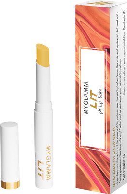 

MyGlamm LIT- pH Lip Balm- Main squeeze Lemon(Pack of: 1, 2 g)