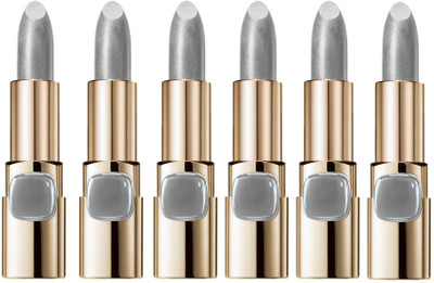 

Gabbu PROFESSIONAL BULLET METALLIC WATER PROOF MULTI PURPOSE LIPSTICK ( CRUSH SILVER )(SILVER)