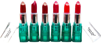 

Green line Green line' Magic Frost Magic color lipsticks set of 6(Mahroon,Coffee,Rani,Red,Mahroon ,Pink)