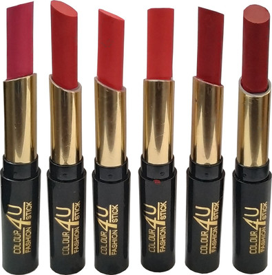 

RTB Color4U Lipstick set of 6(RED)